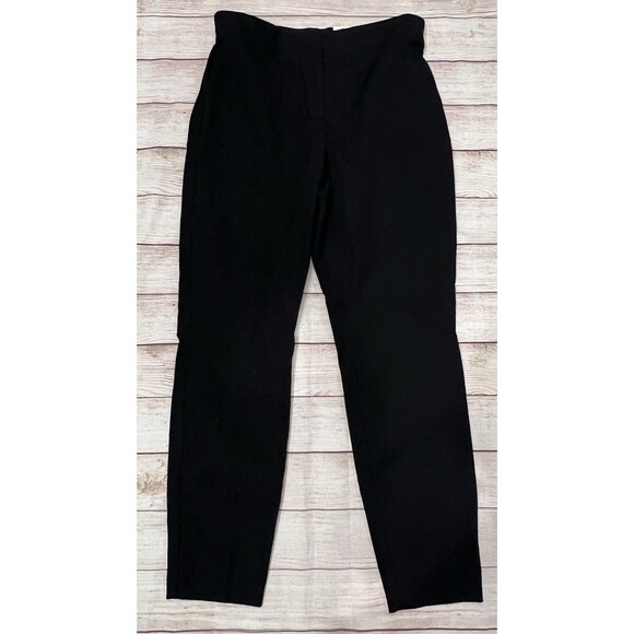 Alfani Black Straight Leg Comfort Waist High Waist Pants Women’s NWT Size 10 - Picture 1 of 8